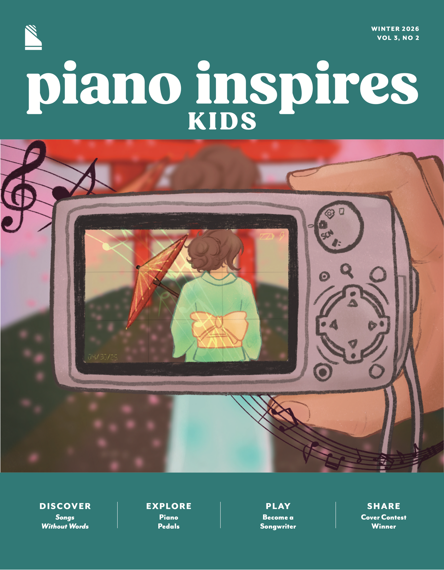 Piano Inspires Kids - Winter 2026: Songs Without Words