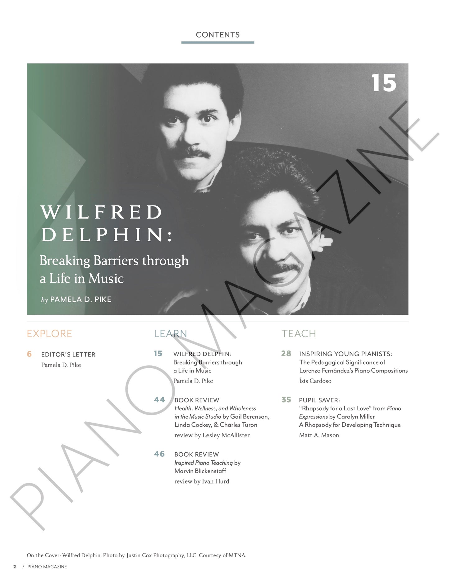 Autumn 2025: Piano Magazine