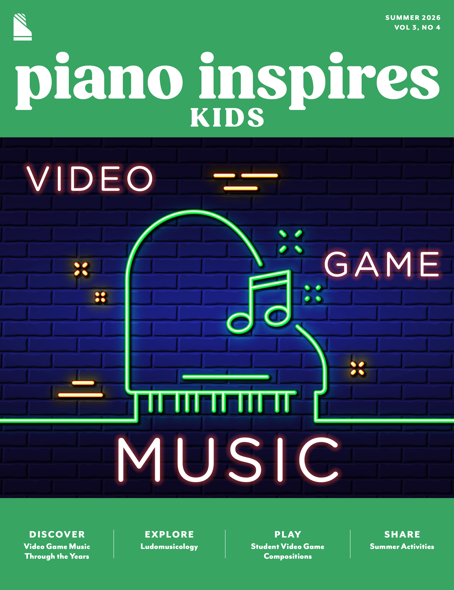 Piano Inspires Kids - Summer 2026: Video Game Music
