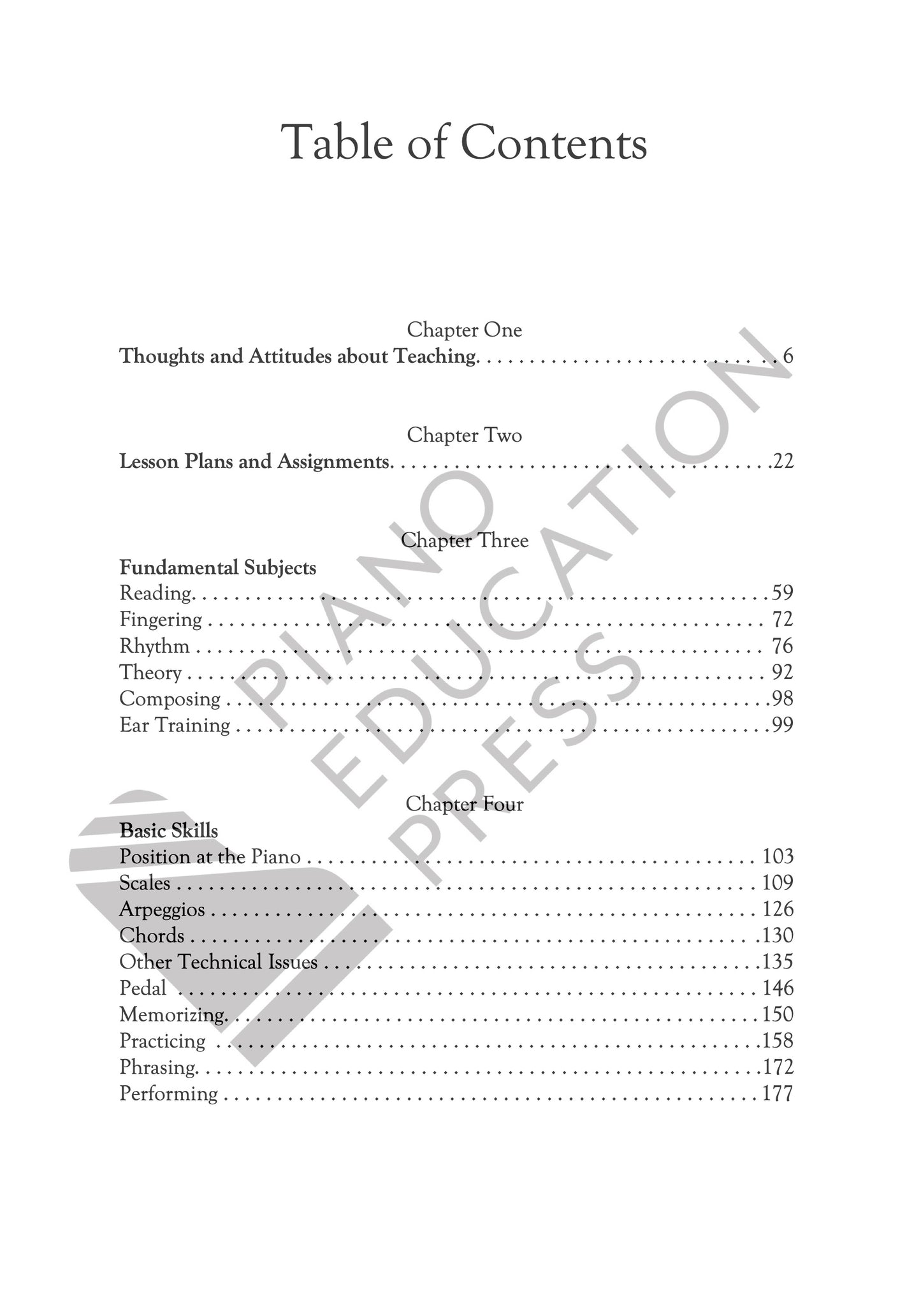 Questions and Answers: Practical Advice for Piano Teachers By Frances Clark